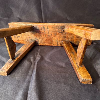 Sale Photo Thumbnail #4: Circuit 1800s, homemade milking stool