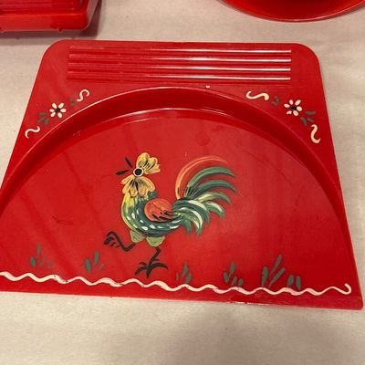 Sale Photo Thumbnail #905: Very groovy!! 2 cups saucer wall pockets
