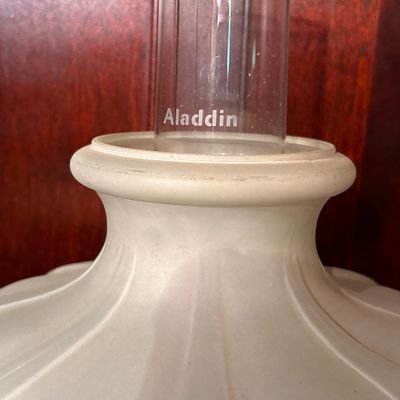 Sale Photo Thumbnail #294: See pics. Includes authentic Aladdin chimney.