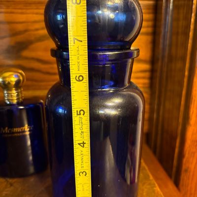 Sale Photo Thumbnail #672: Includes cruet, perfume bottles, and more