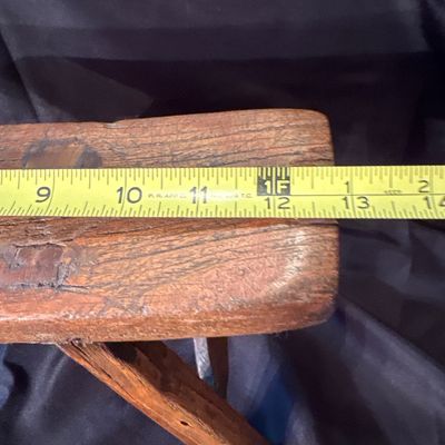 Sale Photo Thumbnail #6: Circuit 1800s, homemade milking stool