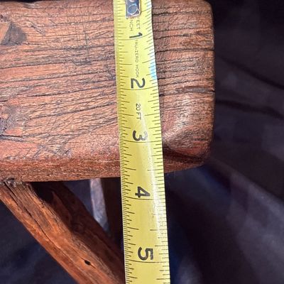 Sale Photo Thumbnail #7: Circuit 1800s, homemade milking stool