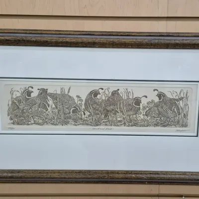 picture 















Framed Print Hunt and Peck by Mayhew 136/150
