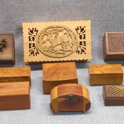 Wooden Trinket Box Collection