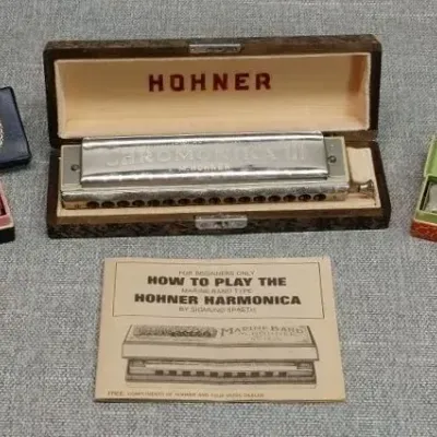Vintage Harmonica Collection