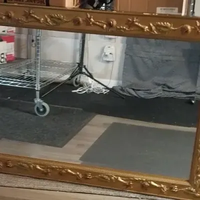 Wood Framed Mirror 