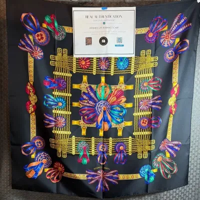 Hermes Silk Scarf