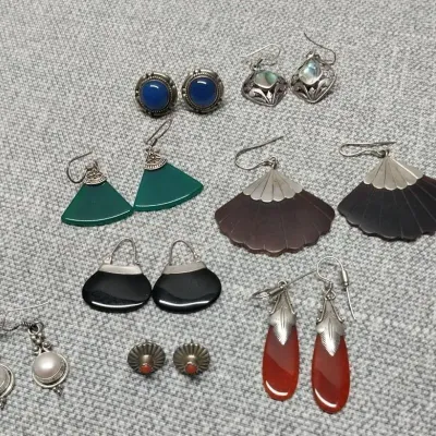 Sterling & Stone Earring Collection 