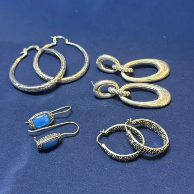 Sterling Earring Collection 