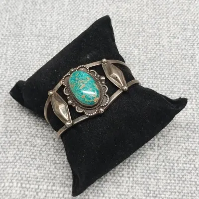 Sterling & Turquoise Cuff Bracelet
