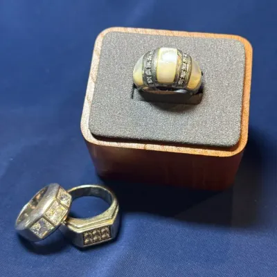 Sterling Heavy and Wide Banded Rings 