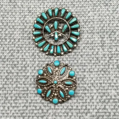 Zuni Brooch Pendants
