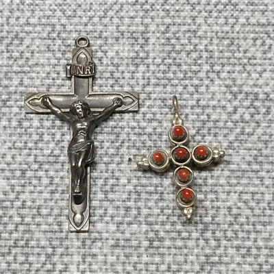 Sterling Cross Pendants