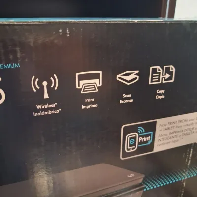 HP 6525 PHOTOSMART WIRELESS PRINTER AND SOME SOFTWARE