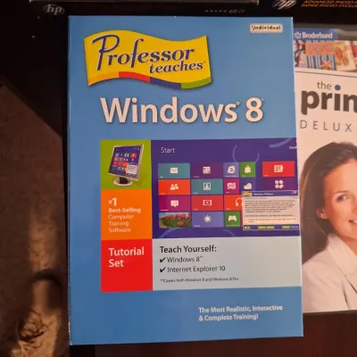 HP 6525 PHOTOSMART WIRELESS PRINTER AND SOME SOFTWARE