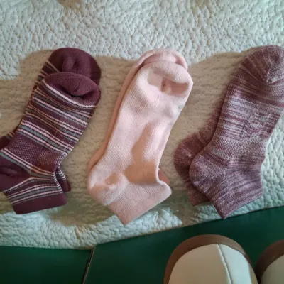 LIKE NEW DAVID TATE SHOES SIZE 8W PLUS NEW SOCKS