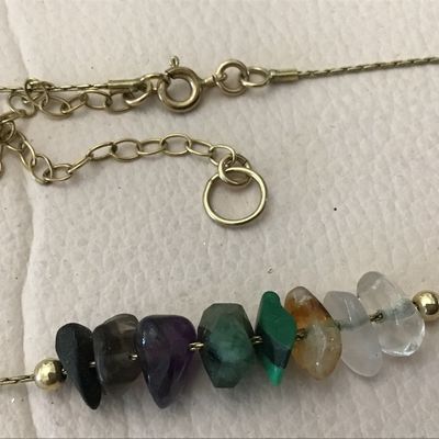 1/20 Gold Filled Semi Precious Stone Necklace