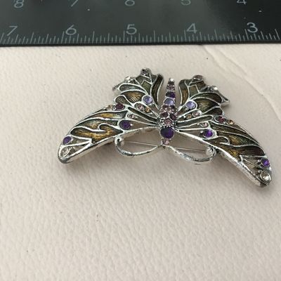 Monet Butterfly Brooch