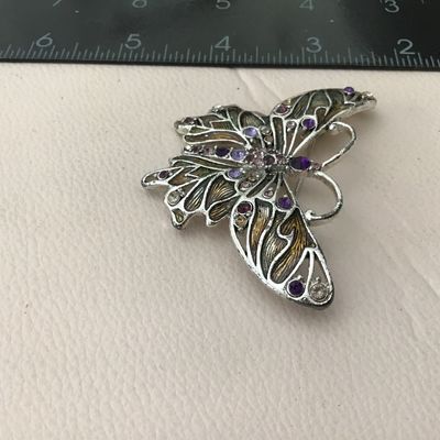 Monet Butterfly Brooch