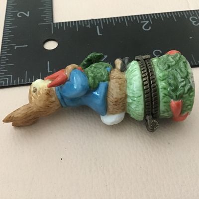 Petter Rabbit Trinket Box Vintage
