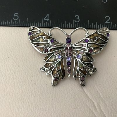 Monet Butterfly Brooch