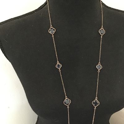 DyaDema Italy Sterling Silver 925 Mia Fiore Necklace signed