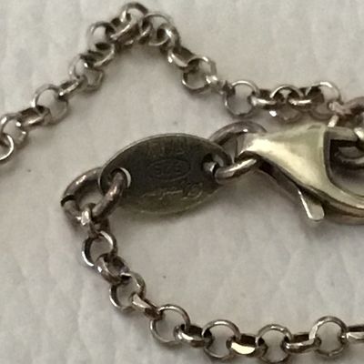 DyaDema Italy Sterling Silver 925 Mia Fiore Necklace signed