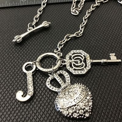 Juicy Necklace Key Heart Toogle Necklace