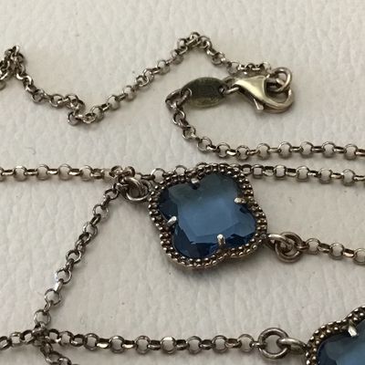 DyaDema Italy Sterling Silver 925 Mia Fiore Necklace signed
