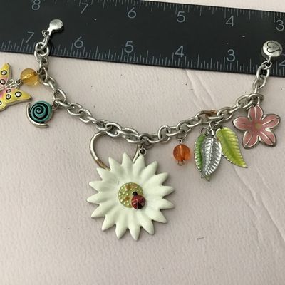 Charm Bracelet Lady Bug Charm