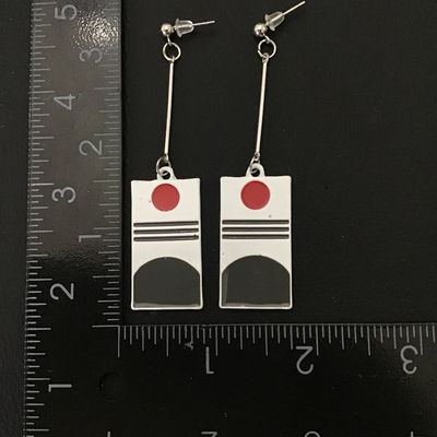 Tanjiro Kamado’s Hanafuda earrings
