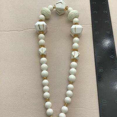 Vintage Japan Necklace Yellow Gold Tones