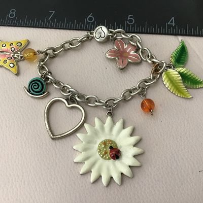 Charm Bracelet Lady Bug Charm