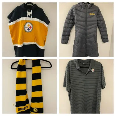 Steelers women s and men s fan wear