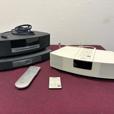 Two bose wave music units