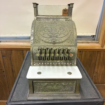 
Item Closing order

0
Ready
Antique National Brass Cash Register with Marble Shelf & Ornate Cast Design