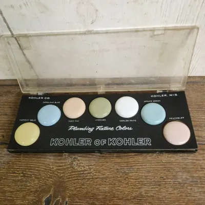 
Item Closing order

0
Ready
Vintage Kohler of Kohler Plumbing Fixture Ceramic Color Sample Salesman Kit Case