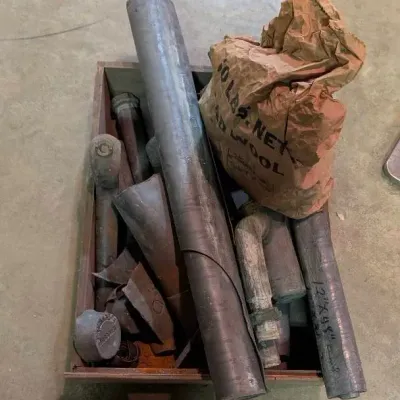 Scrap lead 