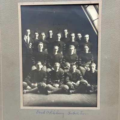
Item Closing order

0
Ready
Antique Erick Oklahoma Football Team Photograph – Jim Horill