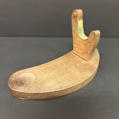 LOT 33: Wally Frank LTD Carved Wood Horse Head Pipe with Scottish Terrier Metal Pipe Holder & Silent Butler