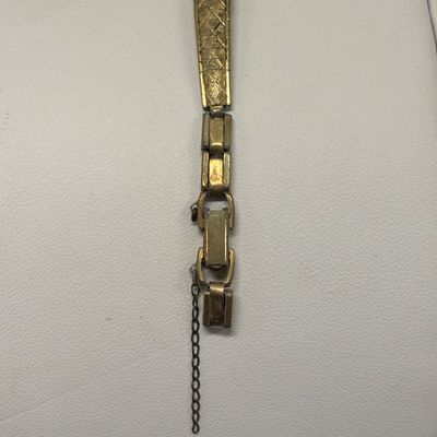 LOT 77: Vintage Elgin Watch w/10K.R.G.P. Bezel, 1/20 12kGF Bracelet & Gruen Watch w/10K.R.G.P. Bezel