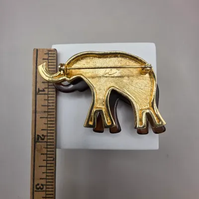 LOT 60: Vintage Gold & Silver Tone Brooches & Pins Sarah Coventry Liz Claiborne & More