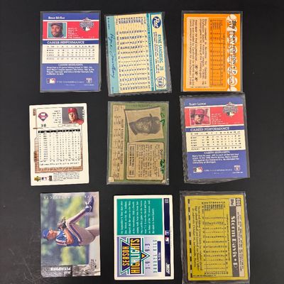 LOT 39: NIS Babe Ruth Stamp Cards, Post 1991 Baseball Cards, Skybox Basketball Cards & More