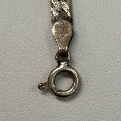 LOT 94: Vintage Art Deco-Style 925 Sterling Earrings 5.1g with 925 Sterling Bracelet 5.0g