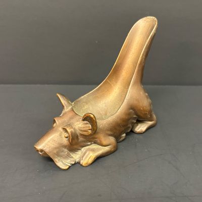 LOT 33: Wally Frank LTD Carved Wood Horse Head Pipe with Scottish Terrier Metal Pipe Holder & Silent Butler