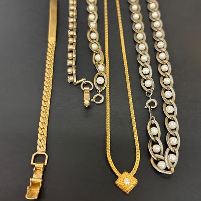 LOT 80: Gold-Tone Fashion Jewelry Collection