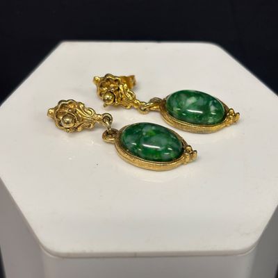 LOT 71: Silver-Tone Porcupine Quill Artisan Necklace with Costume Earrings