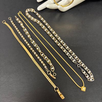 LOT 80: Gold-Tone Fashion Jewelry Collection