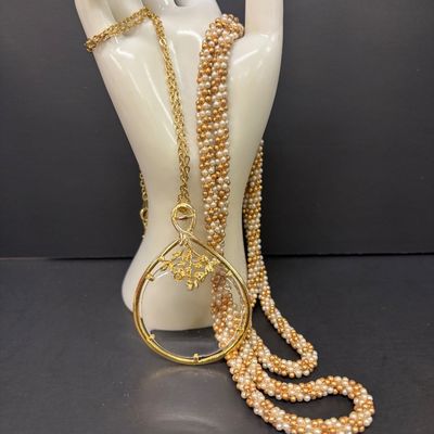 LOT 80: Gold-Tone Fashion Jewelry Collection