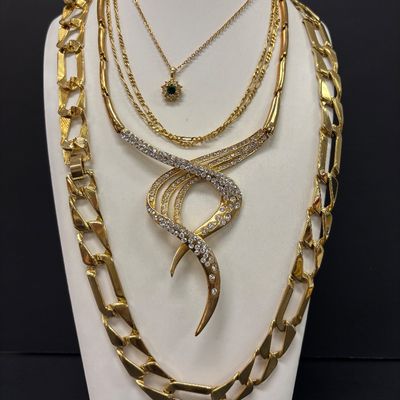 LOT 79: Gold-Tone Fashion Jewelry Collection
